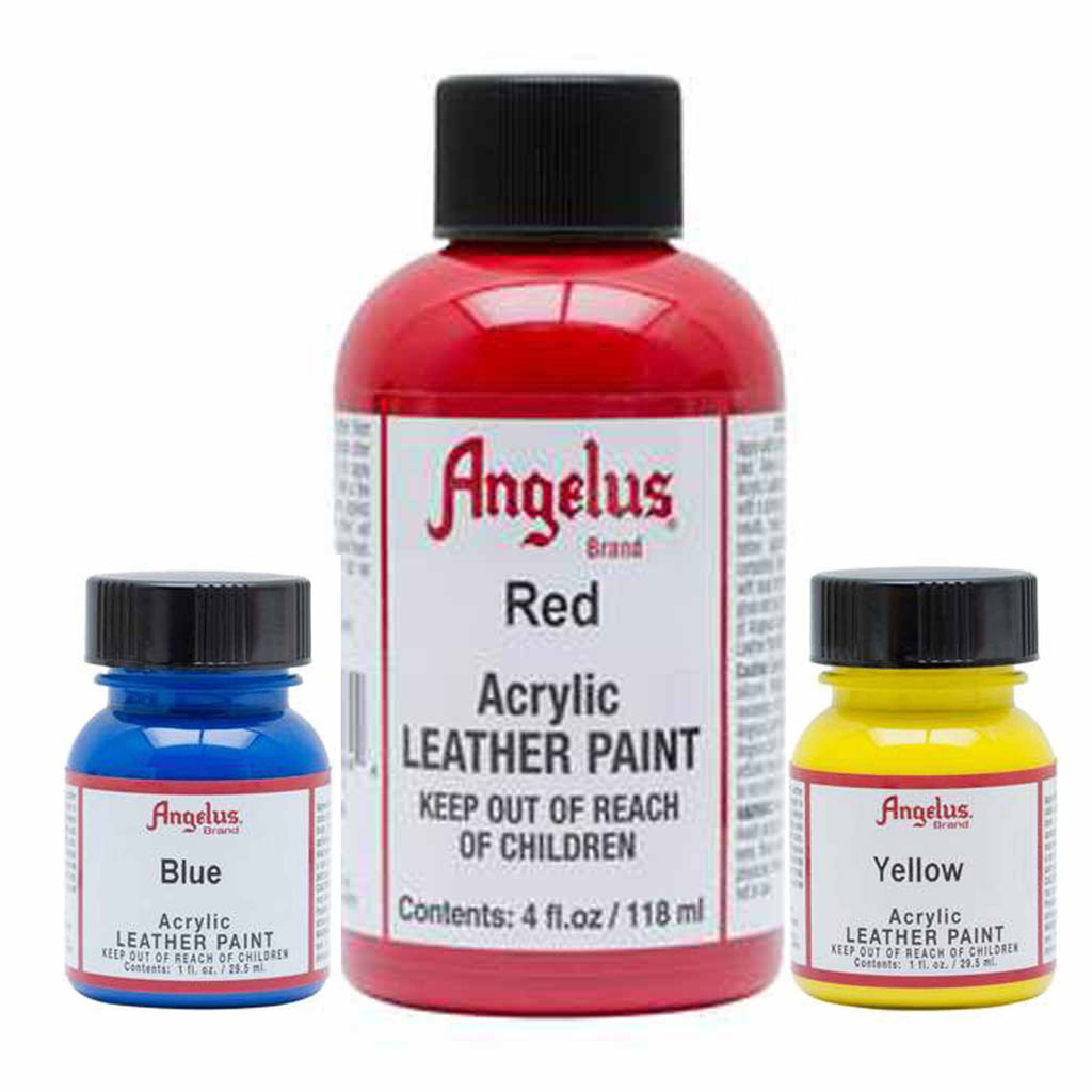 Angelus Acrylic Leather Paint - Beige, 1 oz