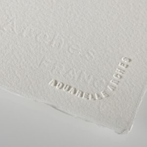 Arches Watercolor Paper - Natural White 22 x 30 in Rough 300gsm (140lb)