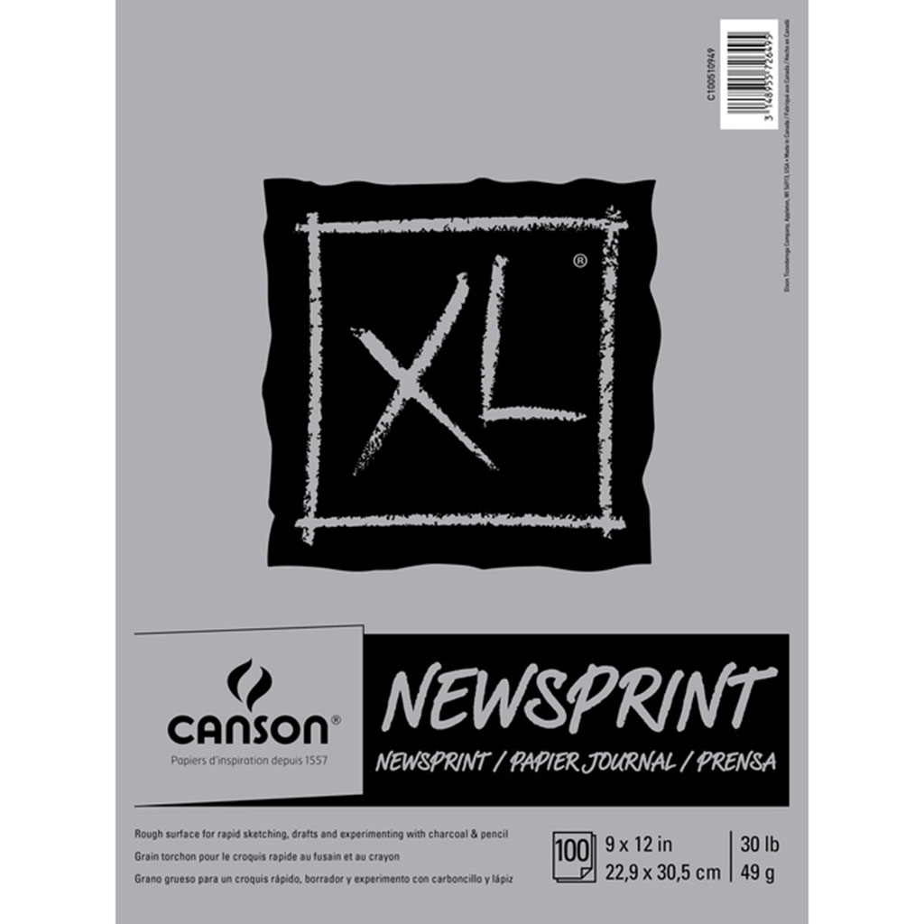 Strathmore Newsprint Pad Rough 18x24