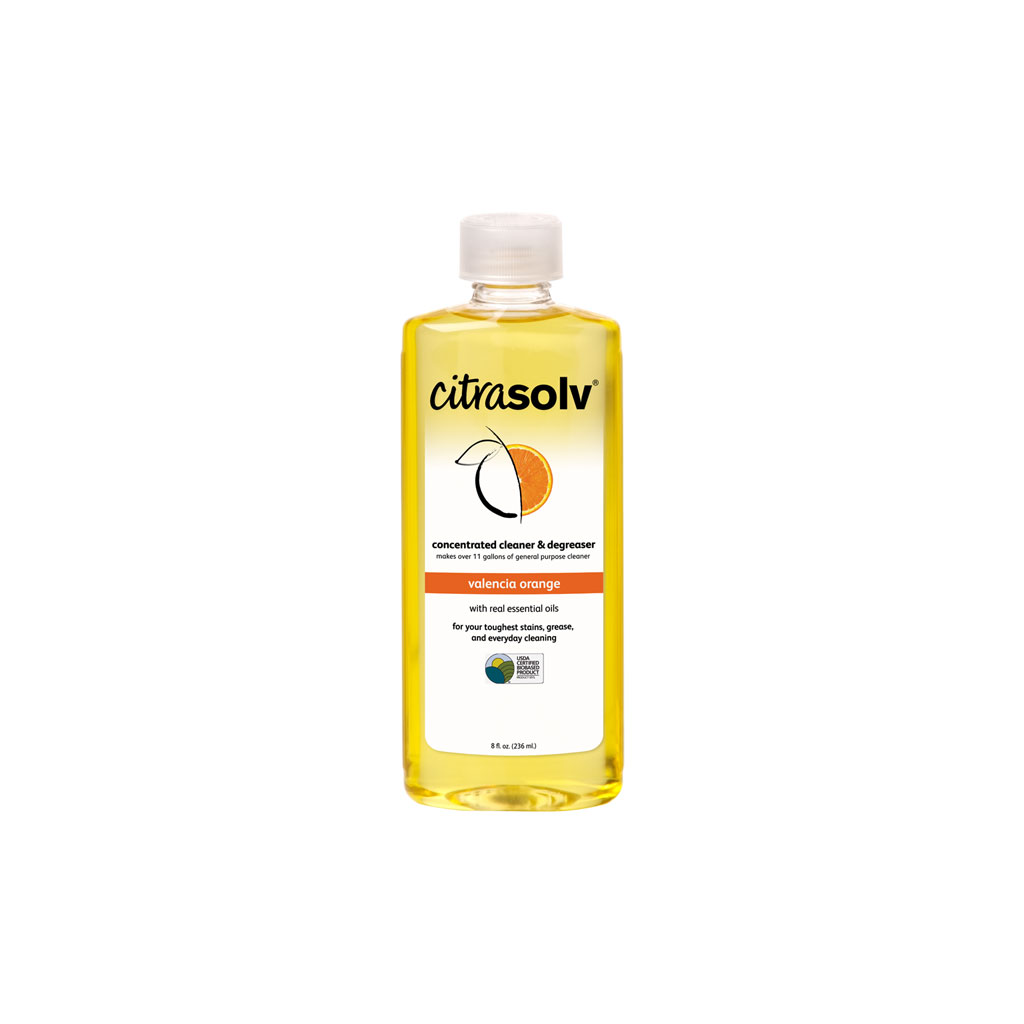 Citrasolv: Concentrate Cleaner & Degreaser Valencia Orange, 8 Oz