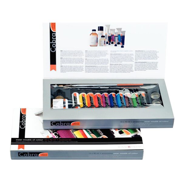 Cobra Water Mixable Oil Color Artist Gift Set 10 x 40 ml