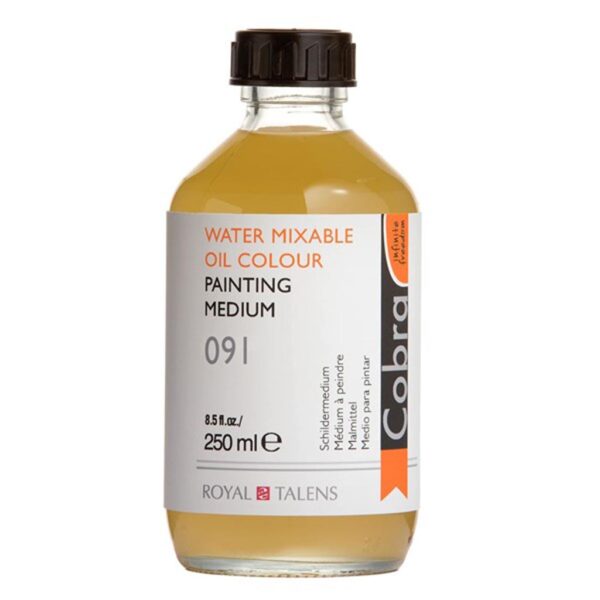Cobra Water Mixable Painting Medium - 091 Bottle 250 ml (8.5 OZ)