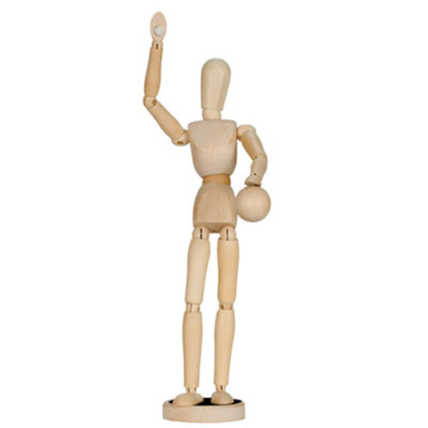 Creative Mark Magnepoze Manikins - Male Natural 12 in