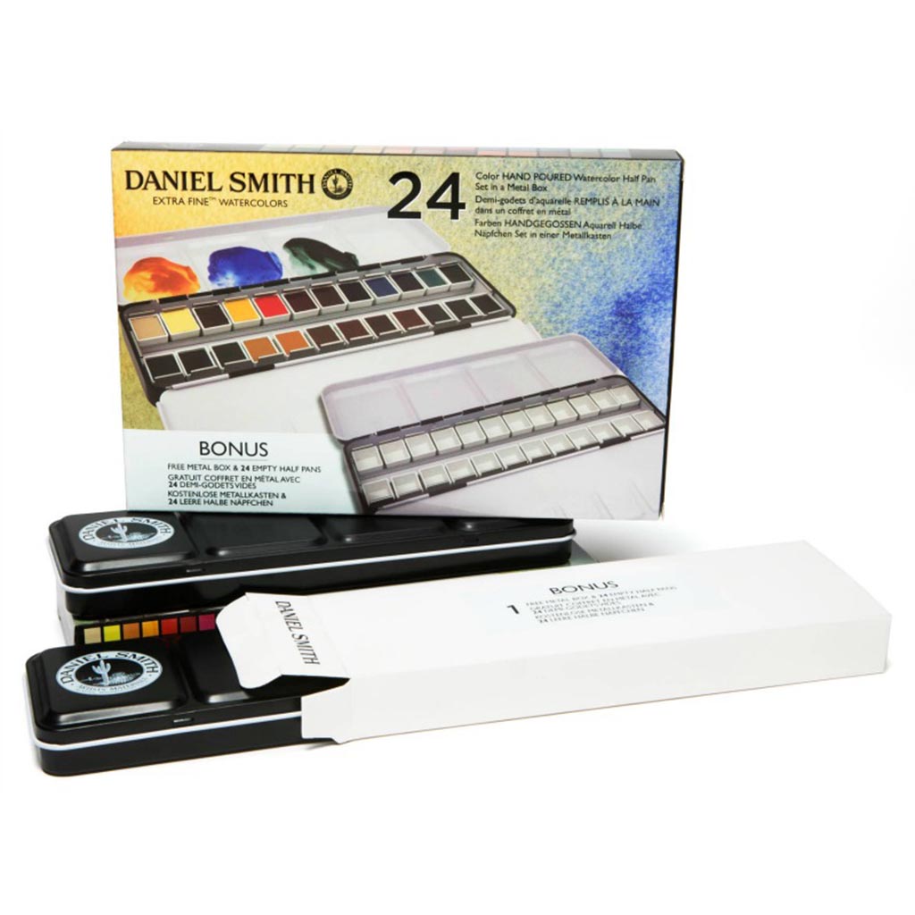 Daniel Smith Watercolor Ground - Sampler Set of 5 - 4oz Jars For