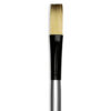 Dynasty Black Silver Brushes - Short Handle Stroke 4910ST Size 3/4in