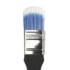 Dynasty Blue Ice Wax Brushes - Short Handle Oval Size 1in