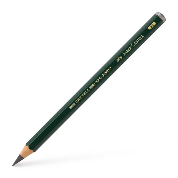 Faber Castell 9000 Graphite Jumbo Pencils - Hardness 2B