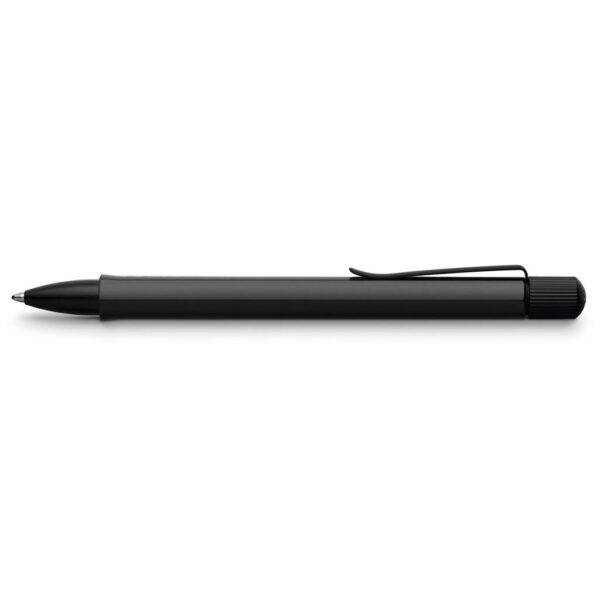Faber Castell Hexo Ballpoint Pen Black Flat