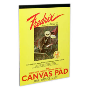 Fredrix Real Canvas Pads - 18  x 24 in