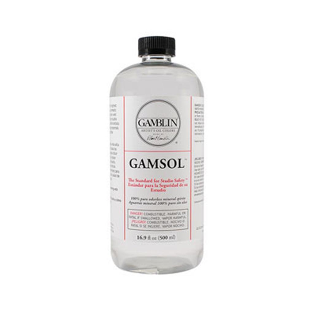 New In: Gamblin Relief Inks & Gamsol Odorless Mineral Spirit