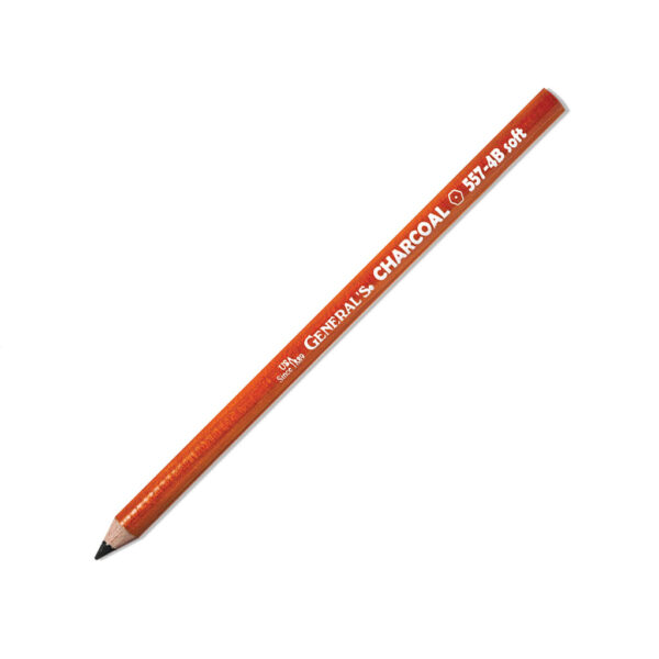 General Pencil Charcoal Pencil No. HB Round Hard