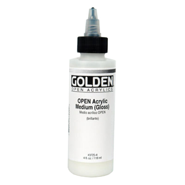 Golden OPEN Acrylic Medium (Matte) - 237 ml (8 OZ)