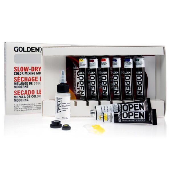 Golden Open Color Mixing Modern Theory 7 x 22ml (0.75 OZ)
