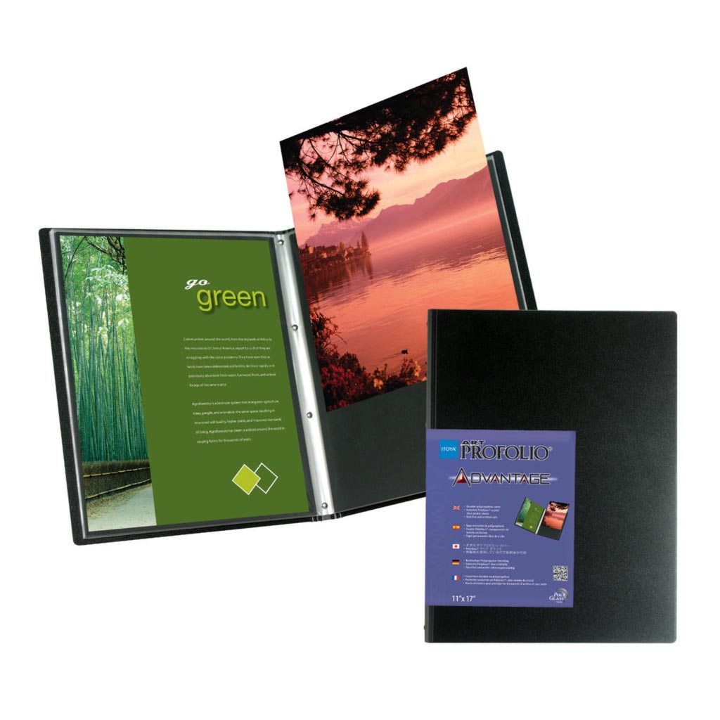 Itoya Portfolio 8 inch x 10 inch with 24 pages 