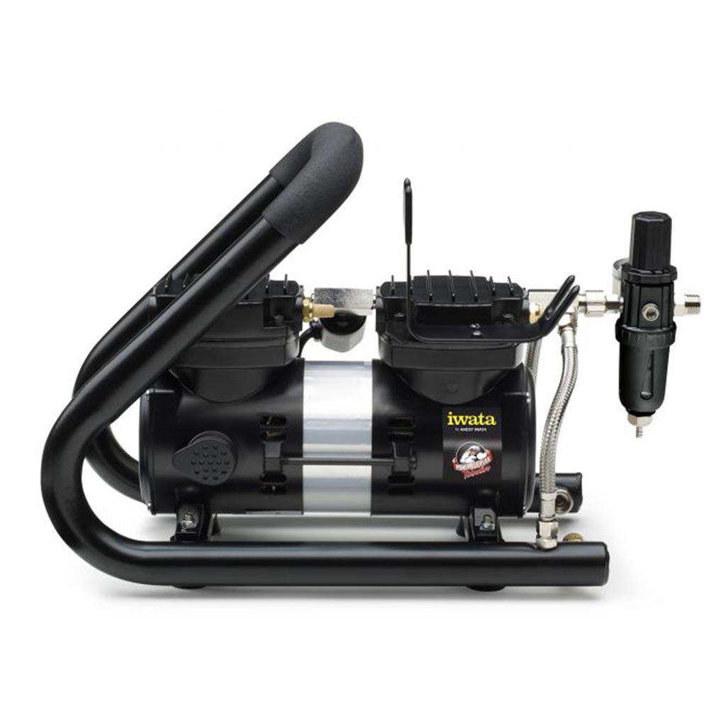 IWATA IS-925SH POWER JET LITE Oil-free mini air compressor for