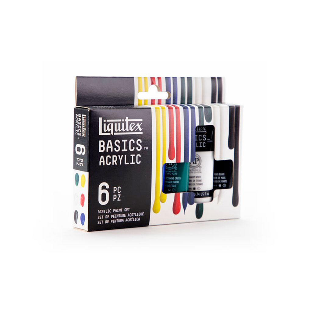 Liquitex Basics Set of 24 Acrylic Colors