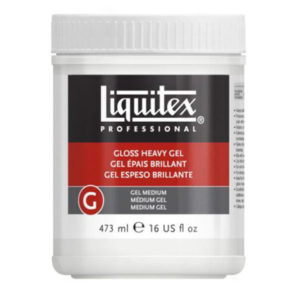 Liquitex Gloss Heavy Gel Medium 473ml (16 oz)