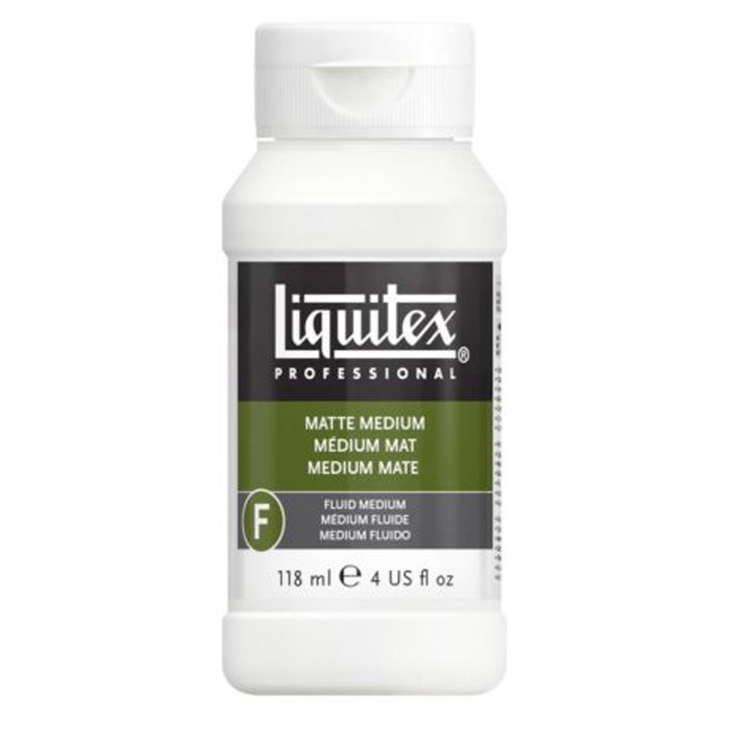 Liquitex Acrylic Fluid Mediums - Matte, 32oz