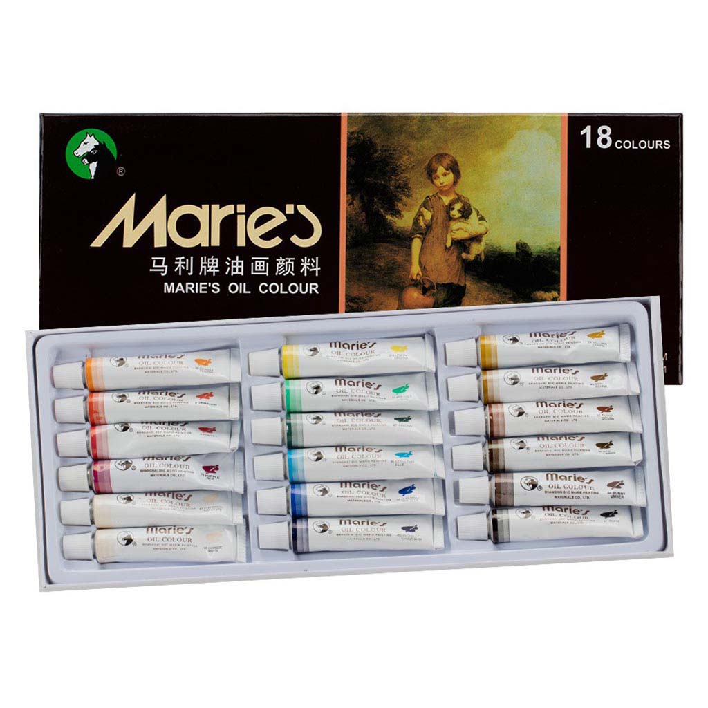 Maries Artists Oil Color Set 18 x 12ml – Jerrys Artist Outlet