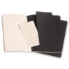 Moleskine Cahier Journal Large Plain Black 3PK Folder