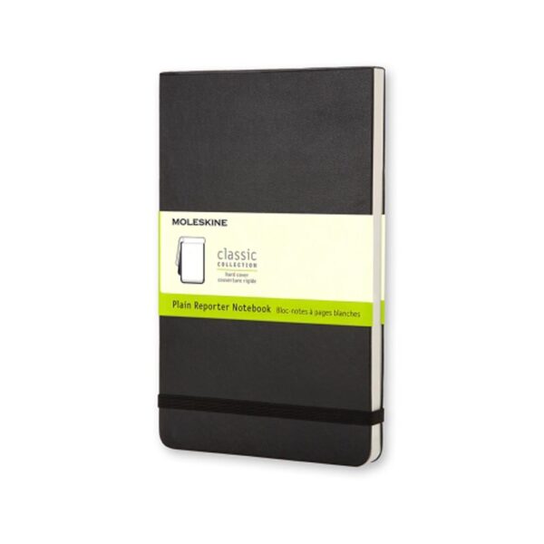 Moleskine Reporter Notebook Hardcover Pocket Plain 3.5X5.5 In