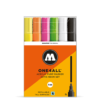 Molotow One4All Acrylic Marker Sets - 227HS Neon Set 6 x 4mm