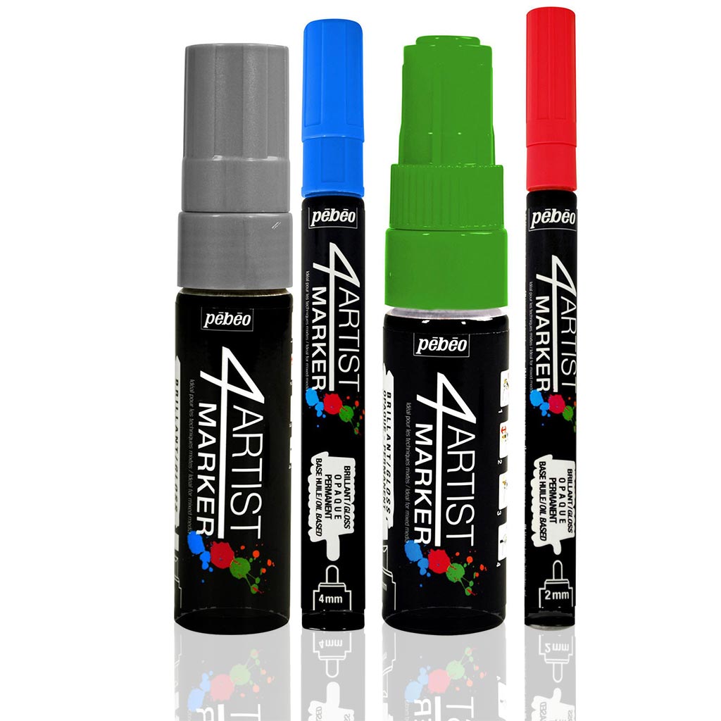 Pebeo 4Artist Oil Paint Markers – Jerrys Artist Outlet