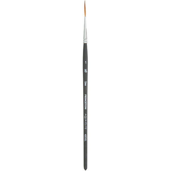Princeton Aqua Elite Series 4850 Synthetic Brushes - LIner Sz 1