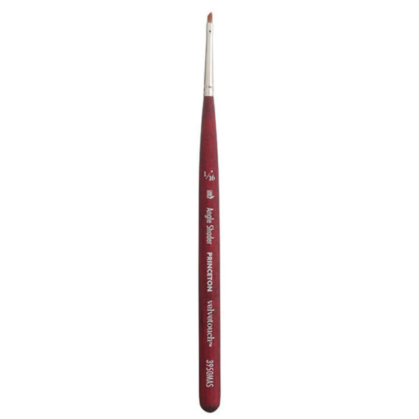Princeton Velvetouch 3950 Series Brushes - Chisel Blender Size 1/16 in