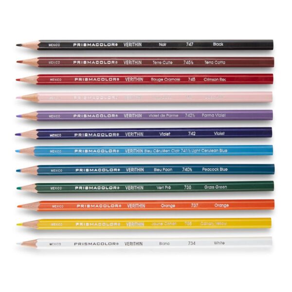 Prismacolor Verithin Colored Pencil Sets - Set of 12 Colors