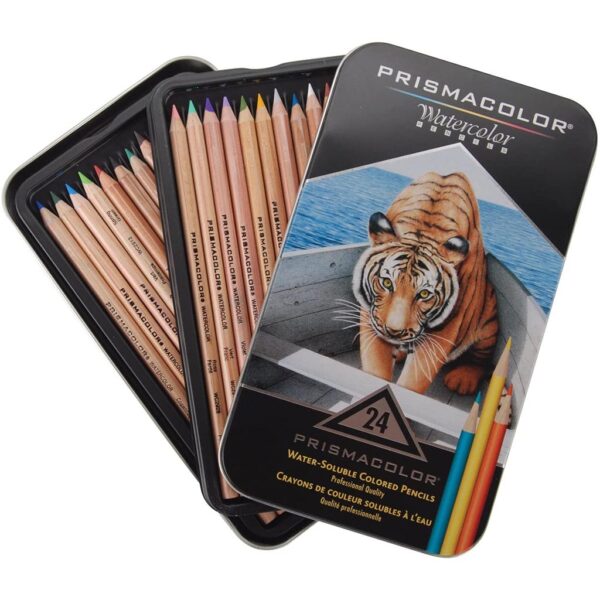 Prismacolor Watercolor Pencil Sets - Set of 24 Colors