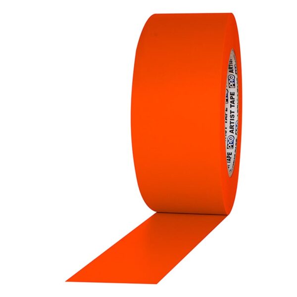 Pro Artist Tape - Fluorescent Orange 1 in x 60 Yds