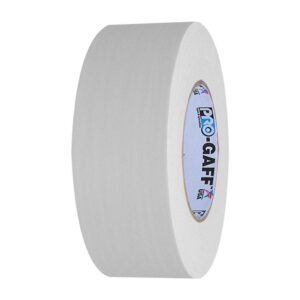 Pro Gaffers Tape - White 2 in x 10 Yds