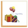 Quilled Gifts & Balloons Card