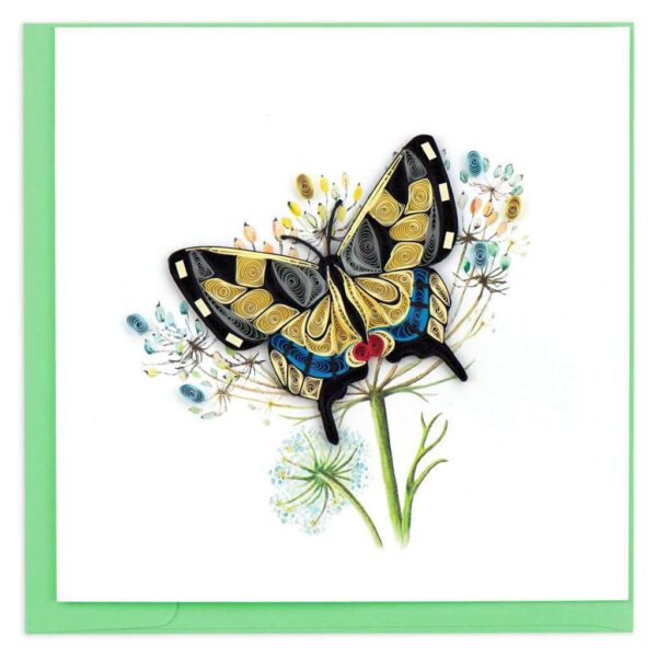 Quilled Swallowtail Butterfly Card
