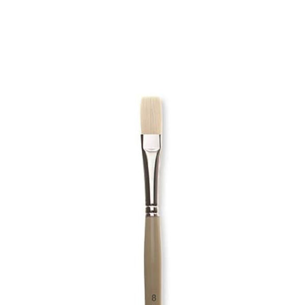Robert Simmons Signet Bristle Brushes - Long Handle 40F Flat Sz 12