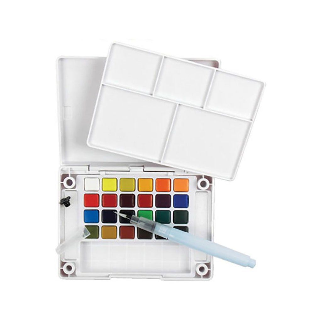 Sakura KOI Japanese Artists Watercolour Paints Set 12 24 30 36 48 60 72  Pans Box