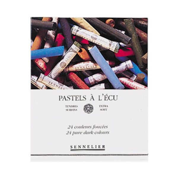 Sennelier Full Stick Soft Pastel Sets - Dark Set of 24
