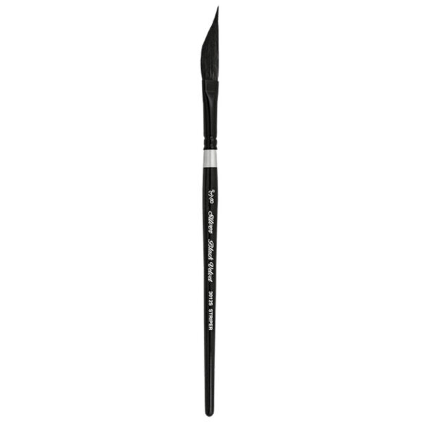 Silver Brush Black Velvet Brushes - Dagger Striper Sz 3/8 in
