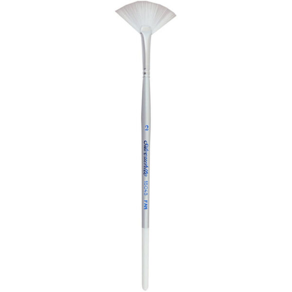 Silver Brush Silverwhite Soft Synthetic Brushes - Fan Sz 6