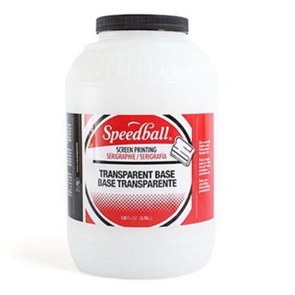 Speedball Silkscreen Transparent Base - 3.7L (128 OZ)