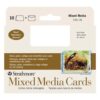 Strathmore Art Surface Greeing Cards - Mixed Media Pack of 10 3.5 x 5 in