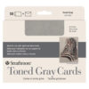 Strathmore Art Surface Greeing Cards - Toned Gray Pack of 10 5 x 7 in