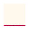 Strathmore Creative Greeting Cards - White/Red Deckle Pack of 20 5 x 7 in