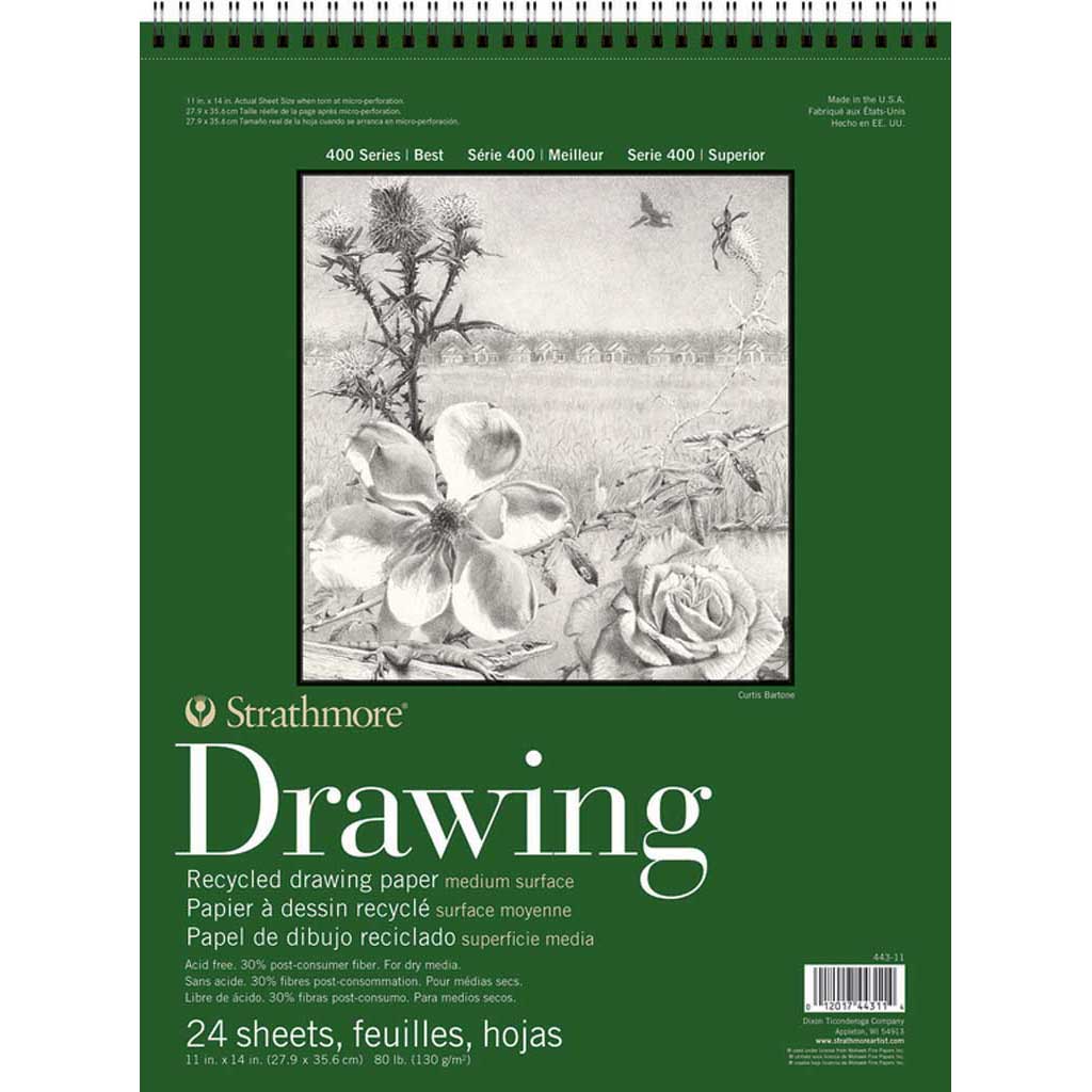 Strathmore 400 Series Recycled Drawing Pads – Jerrys Artist Outlet