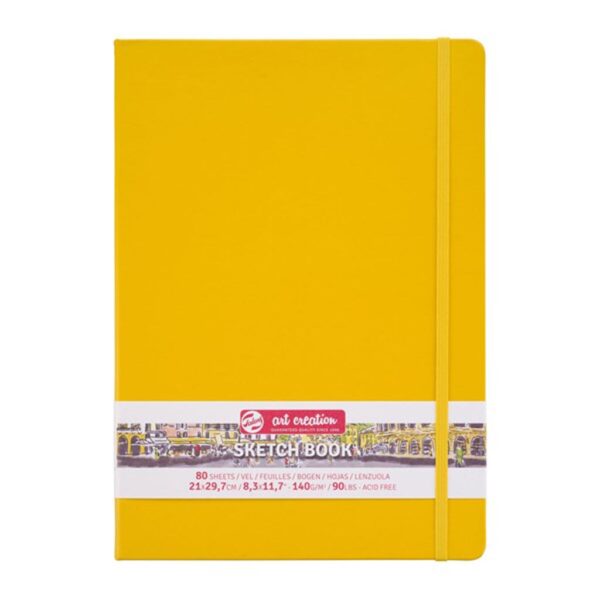 Talens Art Creation Sketch Books - Yellow 140g/90lbs 8.3 x 11.7in (A4)