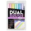 Tombow Dual Brush Pen Set Pastel