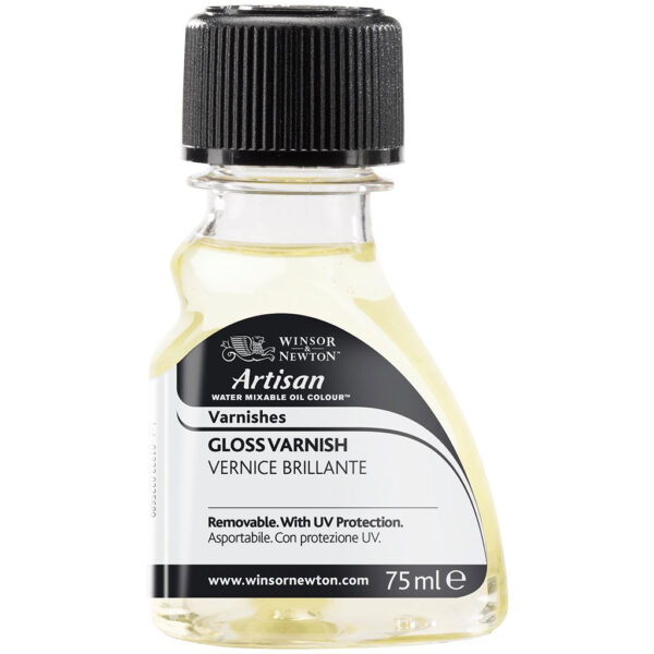 Winsor and Newton Artisan Water Mixable Varnish - Gloss 75 ml (2.5 OZ)