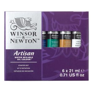Winsor Newton Artisan Starter Set 6 x 21ml Front