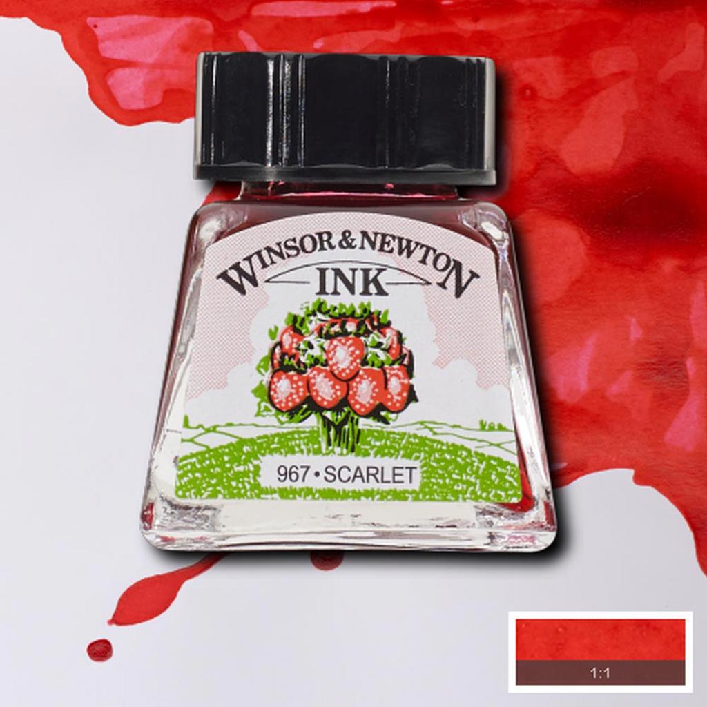 Winsor & Newton Drawing Inks 14ml in 26 Colours -  Sweden